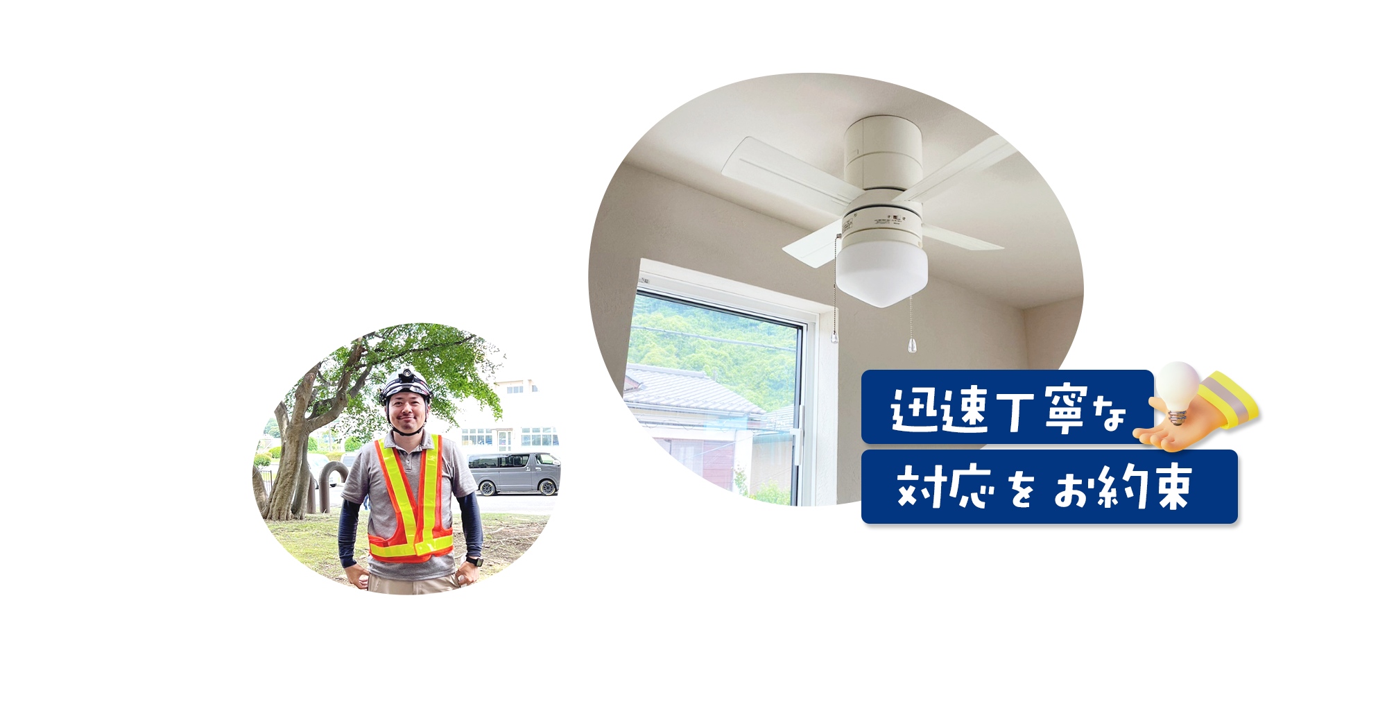迅速丁寧なご対応をお約束