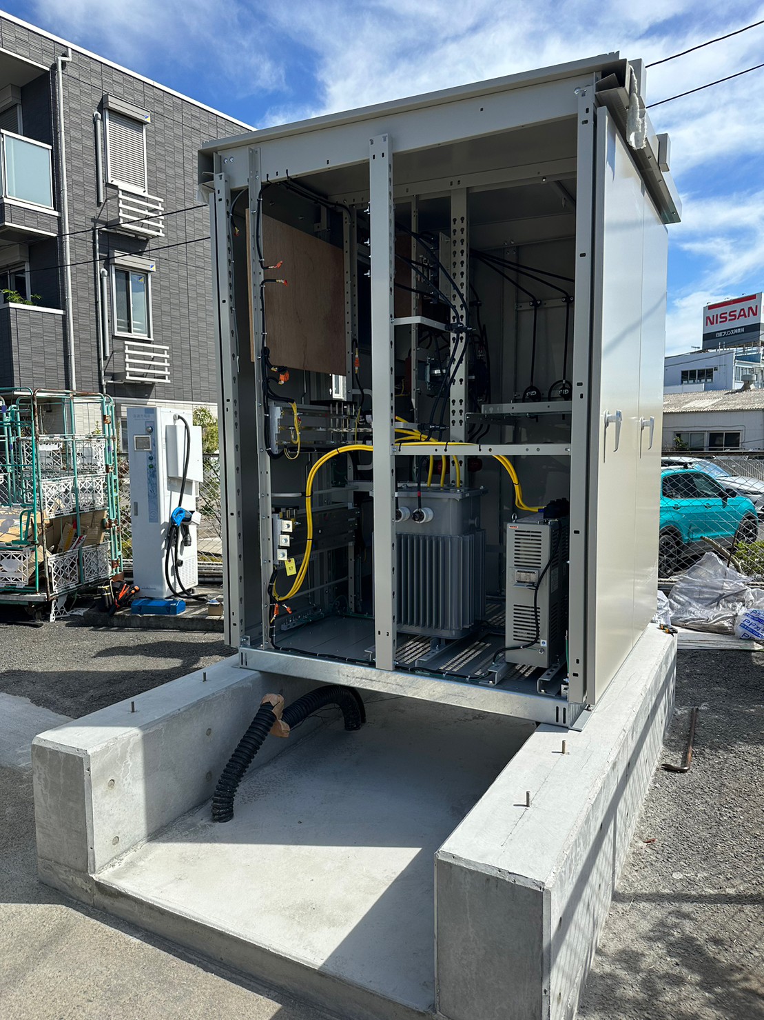 藤沢市 キュービクル 搬入 据付 | 有限会社相原電気工事店